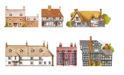 Great Britain. Countryside houses by Fernando Aznar Cenamor